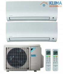 Multisplit DAIKIN (2,5 / 2,5 kW) Comfora + Comfora -  FTXP25M/FTXP25M + 2MXM40N